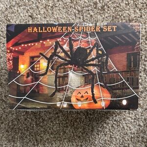 Halloween Spider Set - Black with Orange Accents